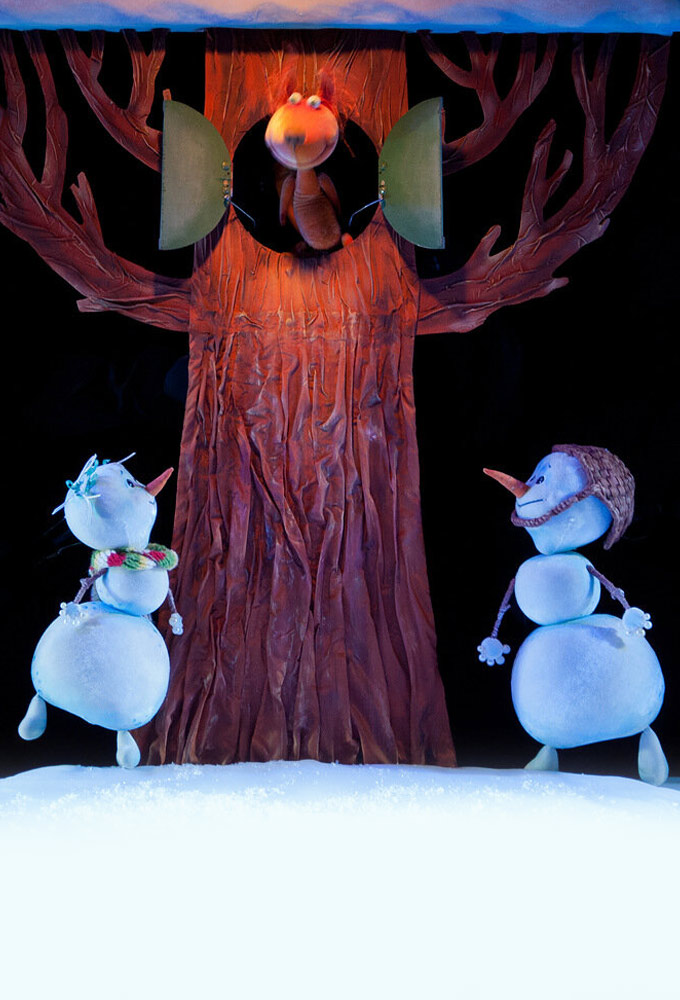 Солнышко и снежные человечки