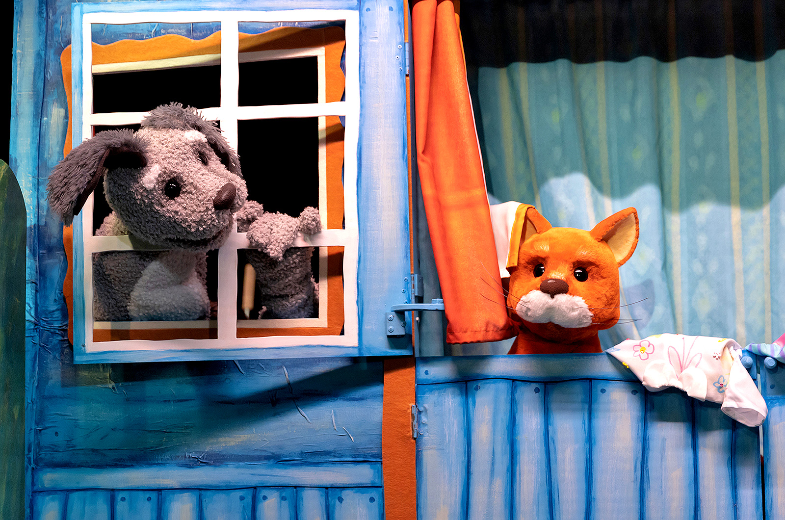 Кошечка и Пёсик